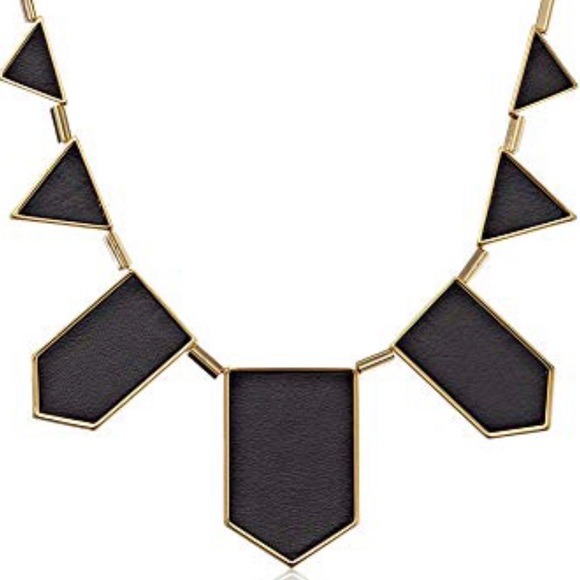 House of Harlow 1960 leather station necklace - Picture 3 of 8
